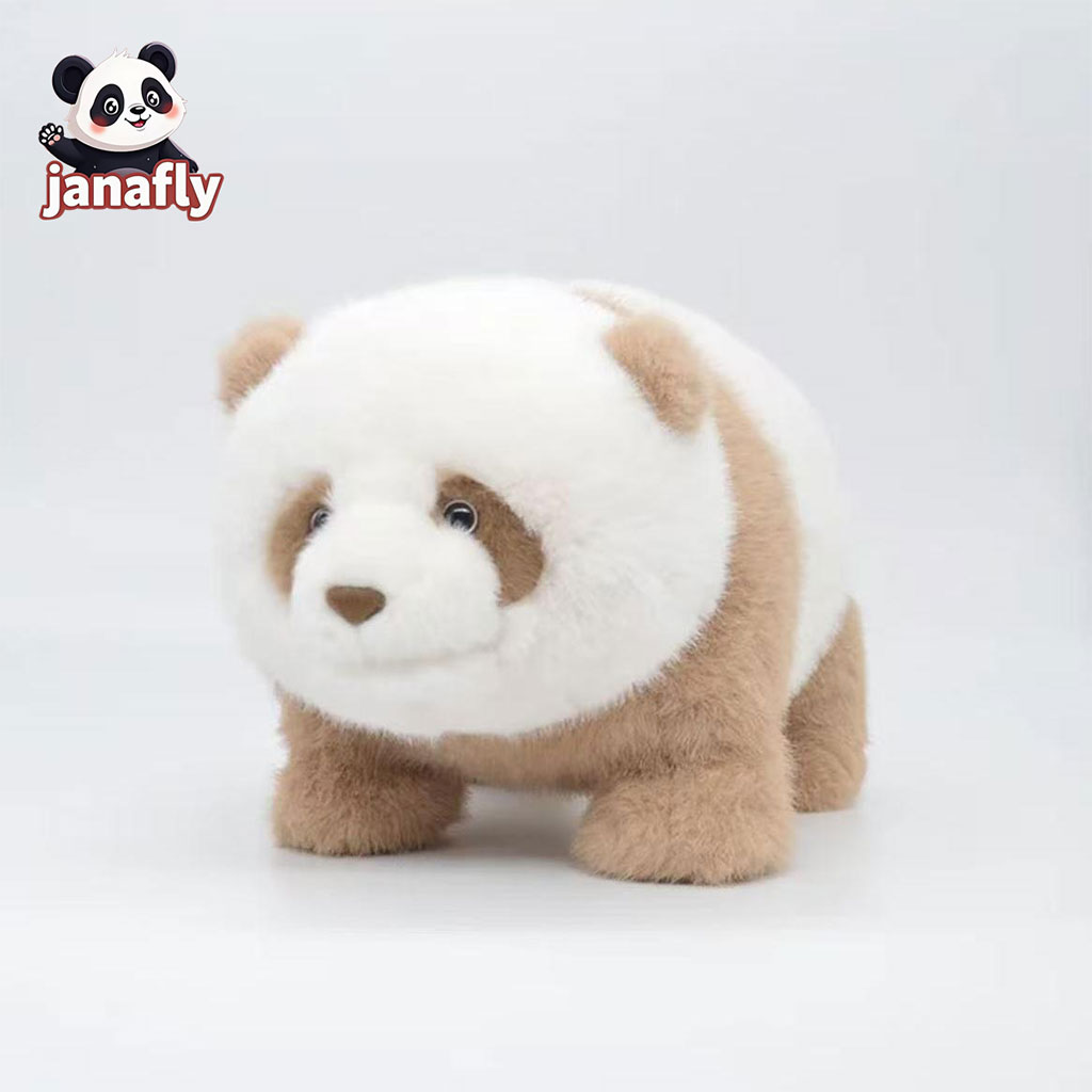 Latte Brown Fortune Panda