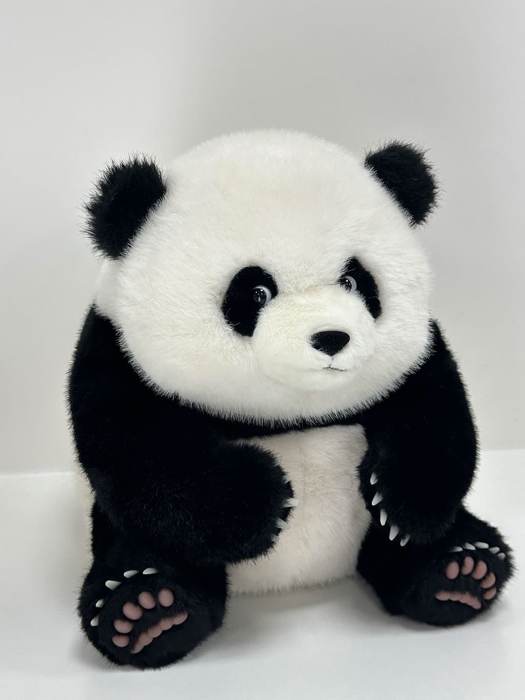 Lifestyle shot of the classic cuddle panda providing comfort