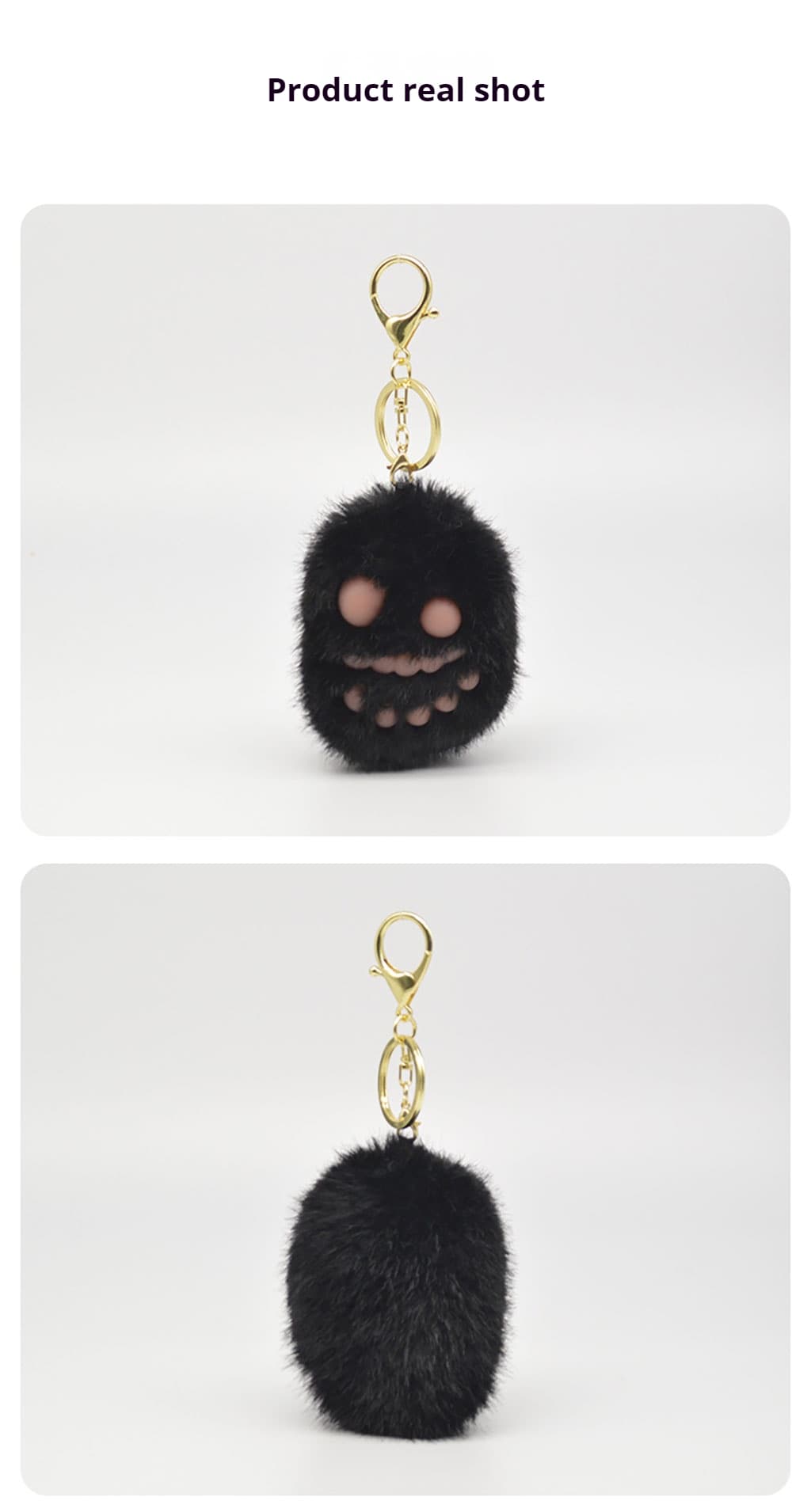 Panda charm on a purse