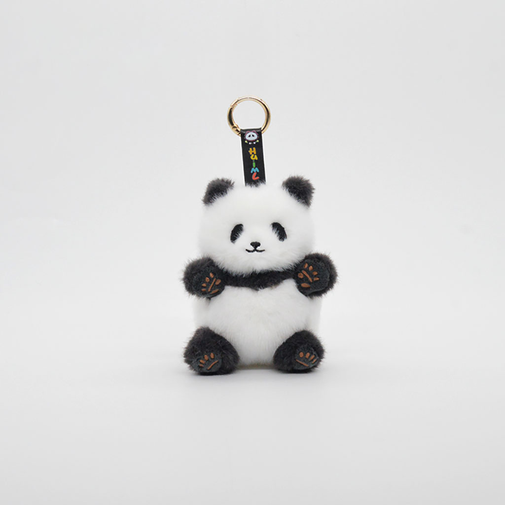 Weekday Panda Plush Keychain Set | 7 Colors for 7 Days of Cute (7-Piece Box Set)