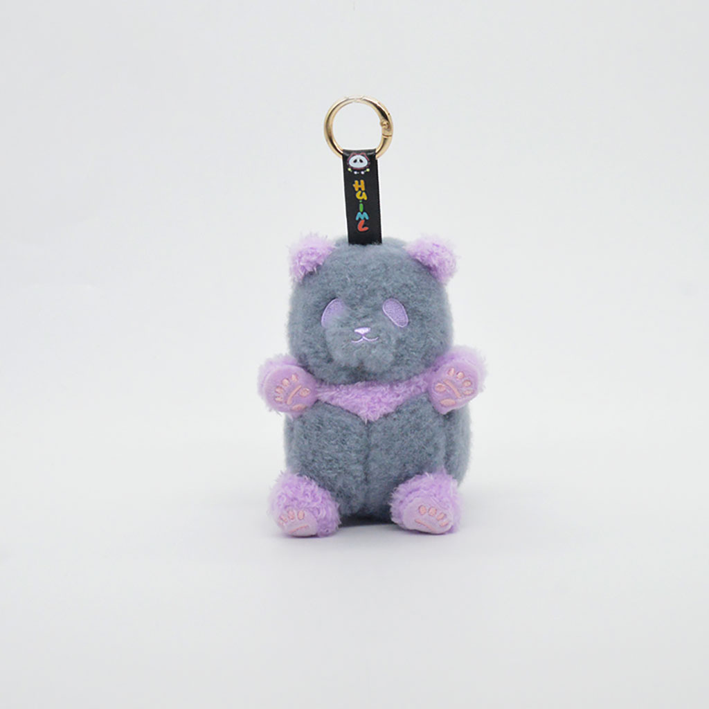 Weekday Panda Plush Keychain Set | 7 Colors for 7 Days of Cute (7-Piece Box Set)