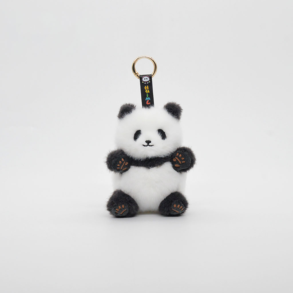 Weekday Panda Plush Keychain Set | 7 Colors for 7 Days of Cute (7-Piece Box Set)