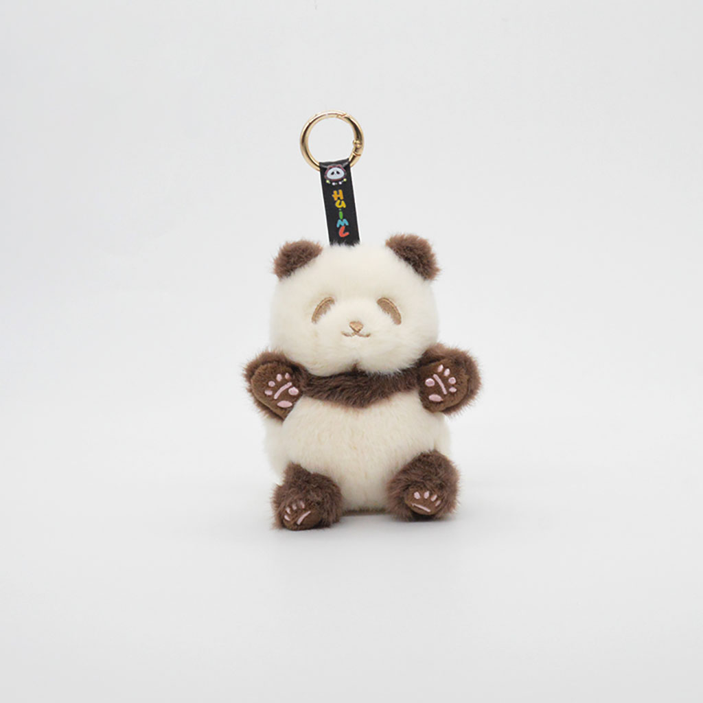 Weekday Panda Plush Keychain Set | 7 Colors for 7 Days of Cute (7-Piece Box Set)